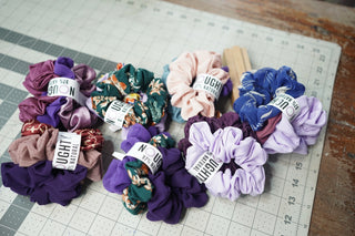 Zero Waste Scrunchies x3