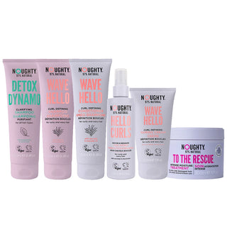 Paquete de 6 piezas de cabello rizado