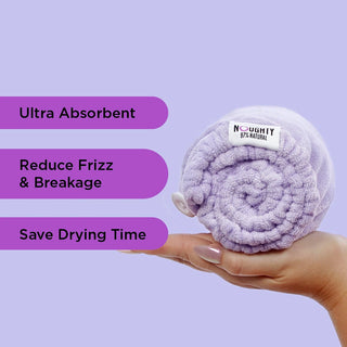 Microfibre Hair Towel - The Purple One